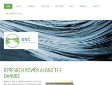 Tablet Screenshot of drc-danube.org